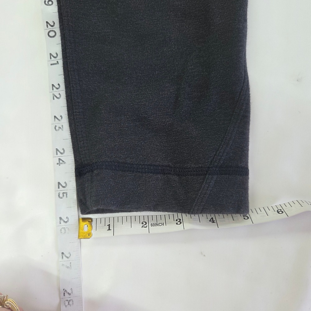 Lululemon Stress Less Pant Women 6 Heathered Dark Grey Tapered Sweatpants W5G31S - Picture 7 of 13